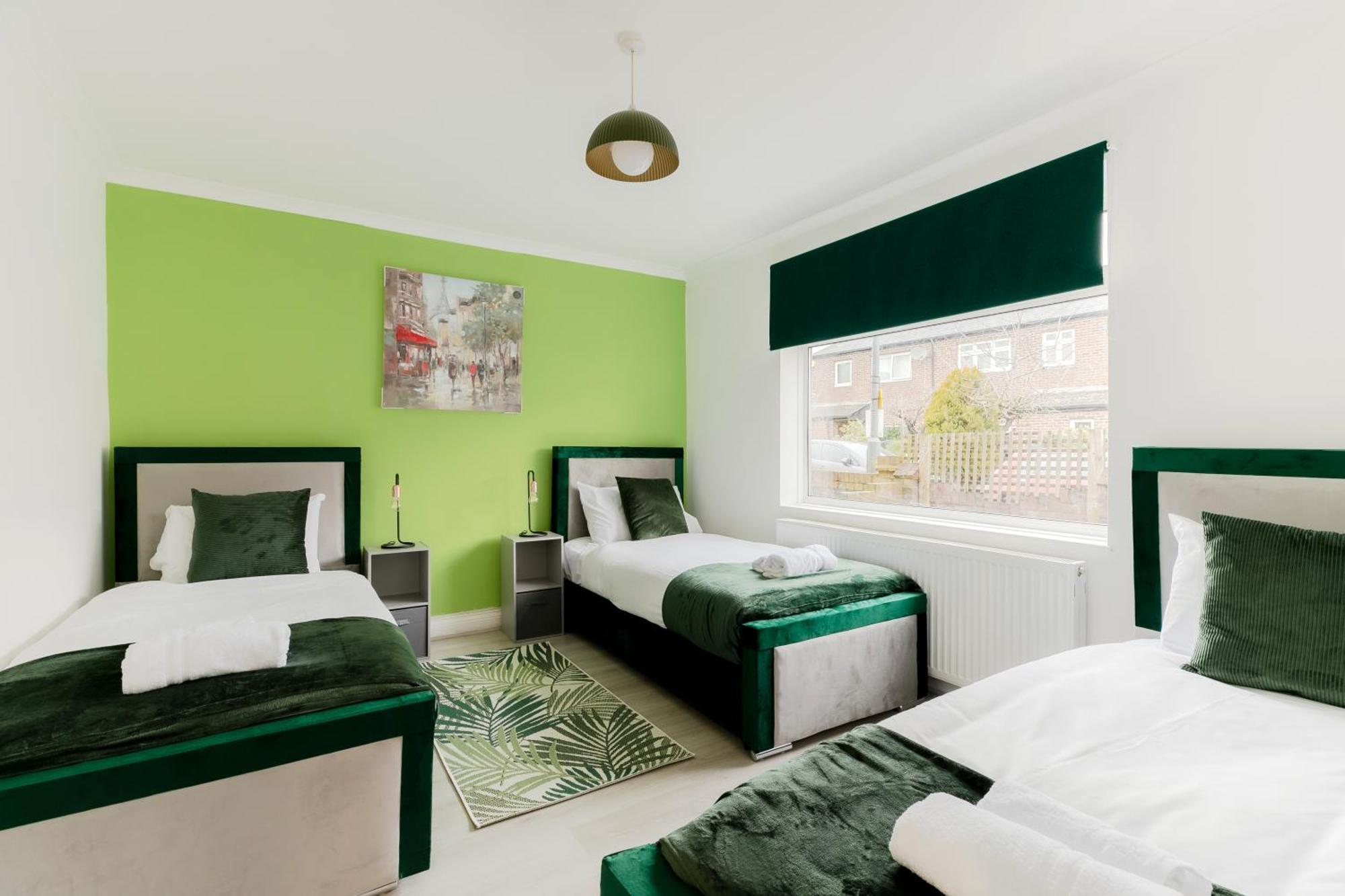 5Br House, Free Parking Offa12, Contractor, Big Families, Relocation Villa Redbridge Exteriör bild